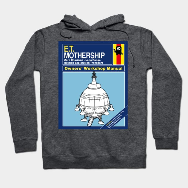 ET Mothership Repair Manual Hoodie by Chukzilla